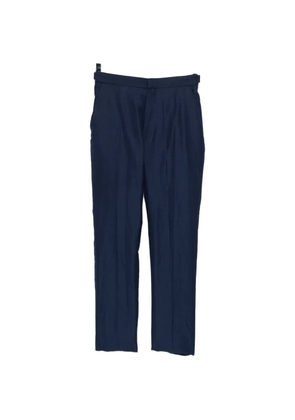 TOM FORD buttoned-waist trousers - Blue