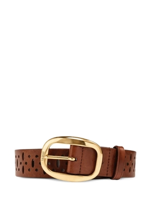 ISABEL MARANT Dara cut-out belt - Brown