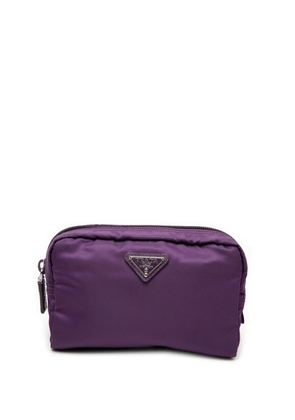 Prada Pre-Owned 2000-2013 Tessuto Cosmetic pouch - Purple
