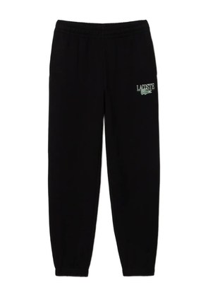 Lacoste embroidered logo track pants - Black