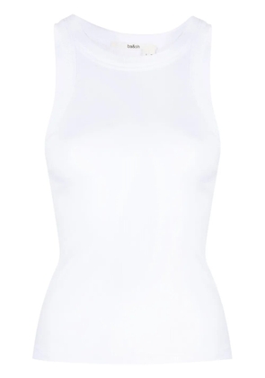 Ba&Sh fine-ribbed cotton tank top - White