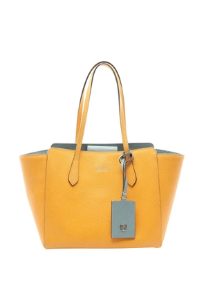 Gucci Pre-Owned 2000-2015 Dollar Calfskin Swing tote bag - Yellow