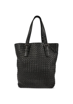 Bottega Veneta Pre-Owned 2011 Intrecciato tote bag - Black