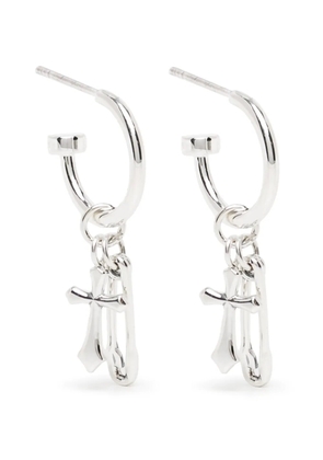 Stolen Girlfriends Club Gothic Pin earrings - Silver