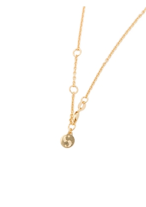 Stolen Girlfriends Club Sentimental Script necklace - Gold