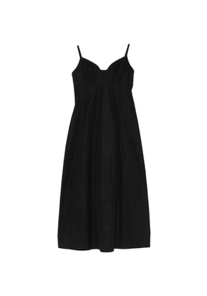 Co sweetheart-neck dress - Black