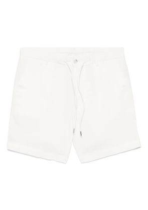 BOSS drawstring-waistband shorts - White