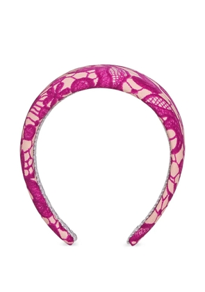 Gianluca Capannolo silk headband - Pink