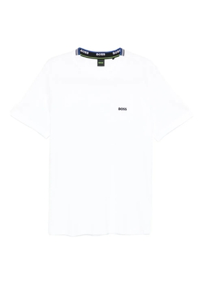BOSS logo-detail crew-neck T-shirt - White