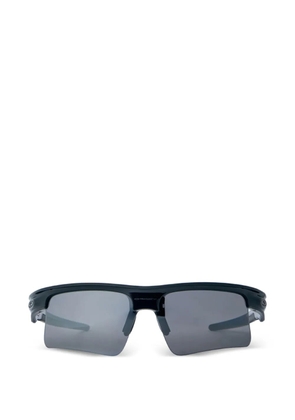 Oakley half-frame rectangle sunglasses - Black