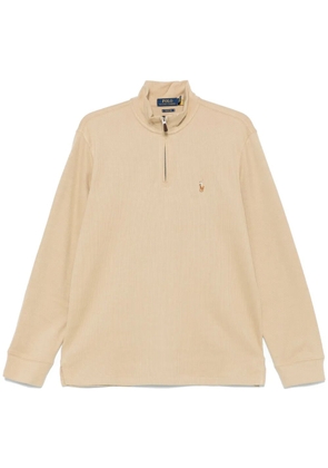 Polo Ralph Lauren half zip-up sweater - Neutrals