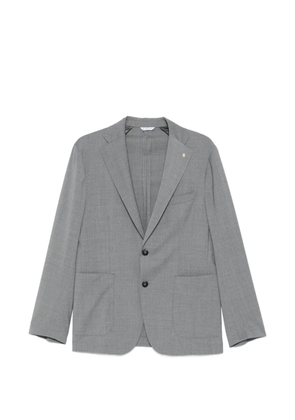 Manuel Ritz patch-pocket blazer - Grey