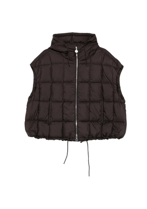 Ienki Ienki Arco hooded quilted gilet - Brown