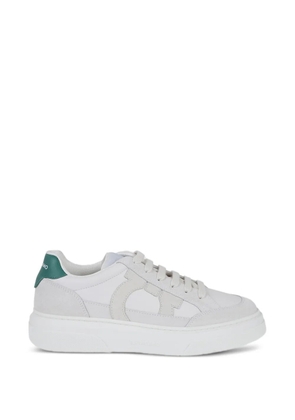 Ferragamo ganc sneakers - White