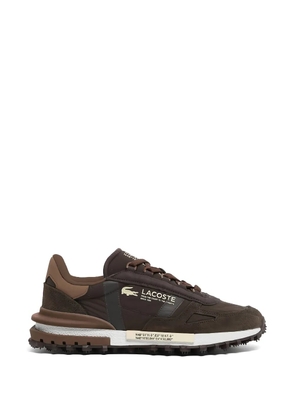 Lacoste Elite Active suede panelled sneakers - Brown