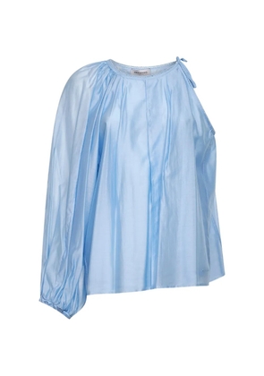ERMANNO FIRENZE one-shoulder blouse - Blue