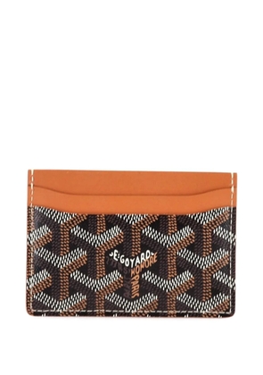Goyard Pre-Owned Saint Sulpice Coated Canvas card holder - Brown