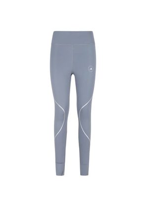 adidas logo leggings - Blue