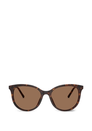 Dolce & Gabbana Eyewear round-frame logo-detail sunglasses - Brown