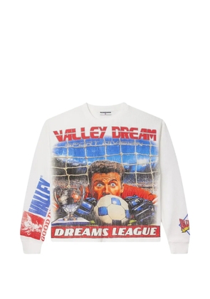 Vale printed sweatshirt - White