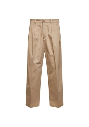 NN07 Justin pleated trousers - Neutrals
