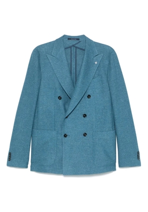 Tagliatore double-breasted blazer - Blue