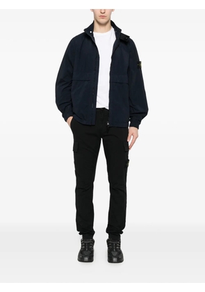 Stone Island logo-patch cargo pants - Black