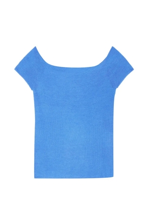 BOMPARD ribbed top - Blue
