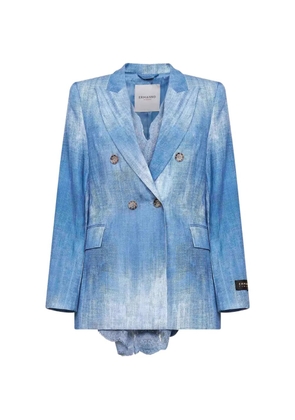ERMANNO FIRENZE double-breasted blazer - Blue