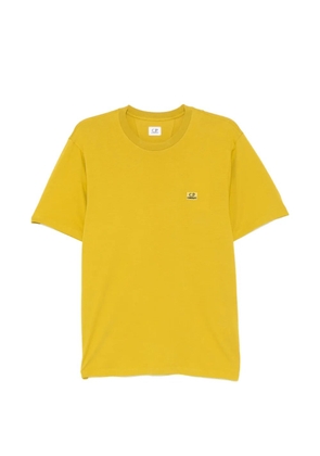C.P. Company logo-embroidered T-shirt - Yellow
