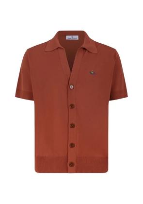 Vivienne Westwood button cotton cardigan - Brown