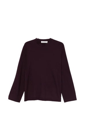 OUR LEGACY long-sleeve T-shirt - Purple