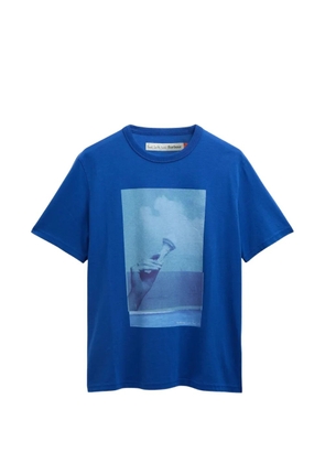 Barbour x Paul Smith graphic-print T-shirt - Blue