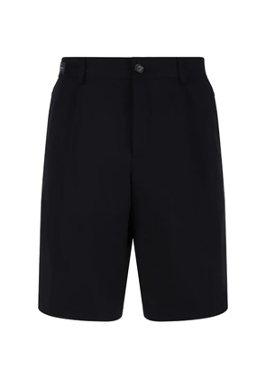 Paul & Shark button tailored shorts - Black