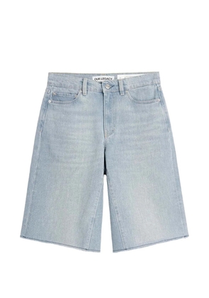 OUR LEGACY frayed shorts - Blue