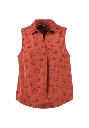 K-Way jacquard top - Red