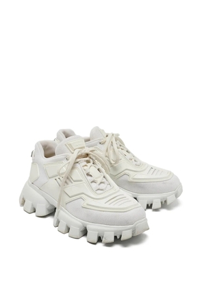 Prada Pre-Owned lace-up sneakers - White
