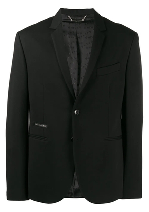 Philipp Plein Skull logo blazer - Black