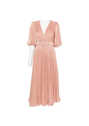 Costarellos V-neck maxi dress - Pink