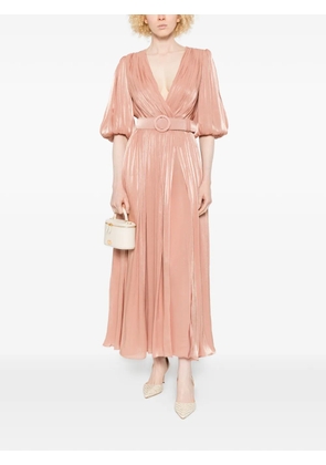 Costarellos V-neck maxi dress - Pink