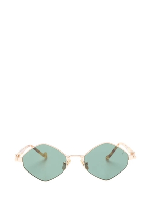 Eyepetizer Medina geometric sunglasses - Gold