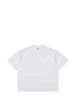 VETEMENTS taped logo T-shirt - White