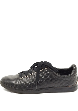 Gucci Pre-Owned 2024 Microguccissima sneakers - Black