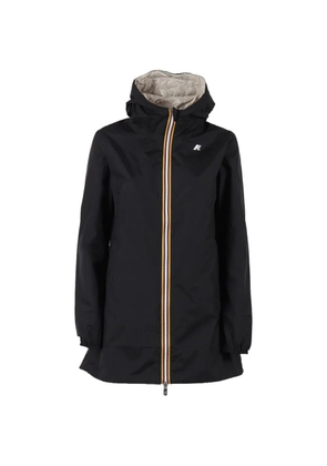 K-Way hooded zip jacket - Black