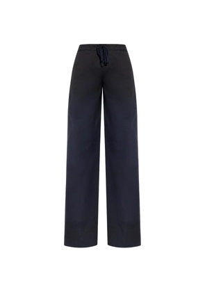 DSQUARED2 buttoned-detail drawstring trousers - Blue