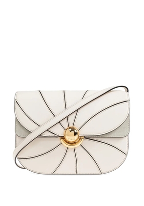 Furla Sfera panel design turn lock small tote bag - Neutrals