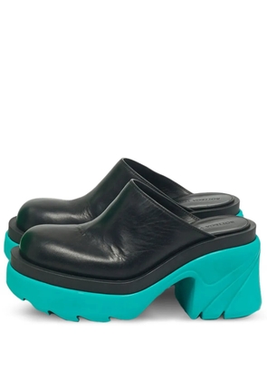 Bottega Veneta Pre-Owned leather mules - Black