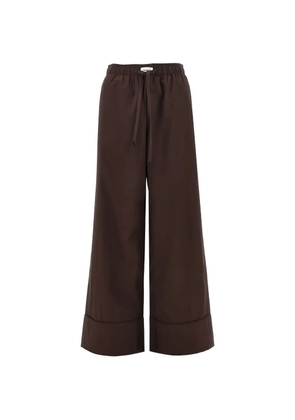 ENTIRE STUDIOS drawstring palazzo trousers - Brown