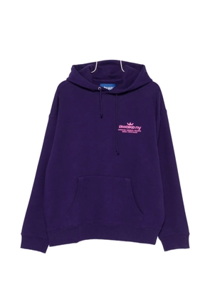 Awake NY Good Everywhere logo hoodie - Purple