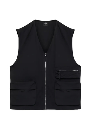Oakley Echo Rise zip-up pocket vest - Black